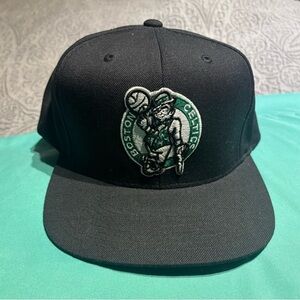 Boston Celtics Hardwood Classics Black Snapback Hat
